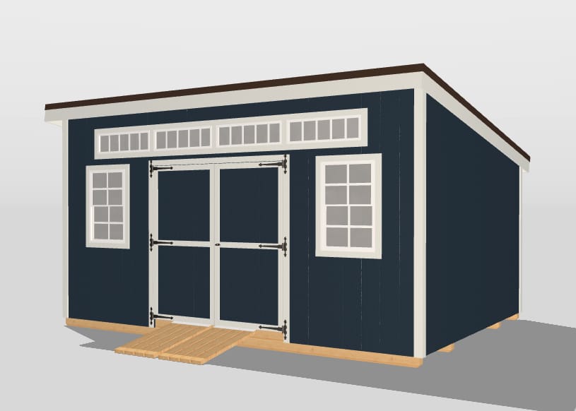 12x16 shed design