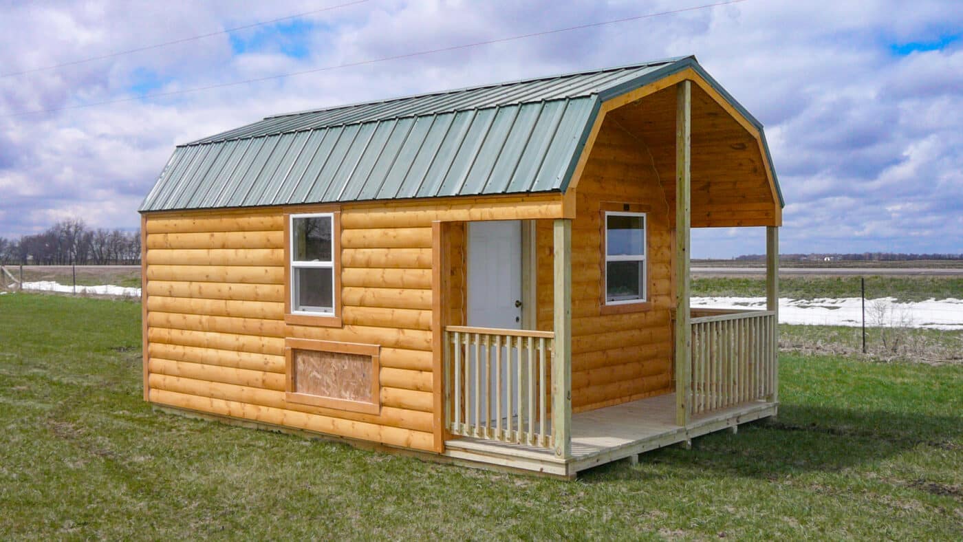 12x24 cabin shed