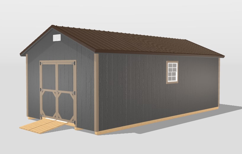 12x24 shed design