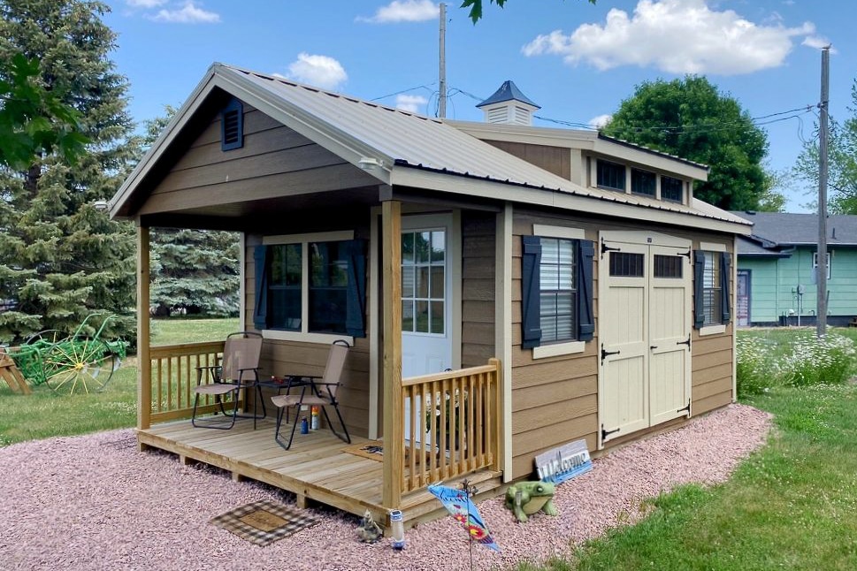 14x36 cabin sheds