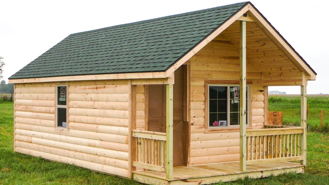 14x40 Cabin Sheds