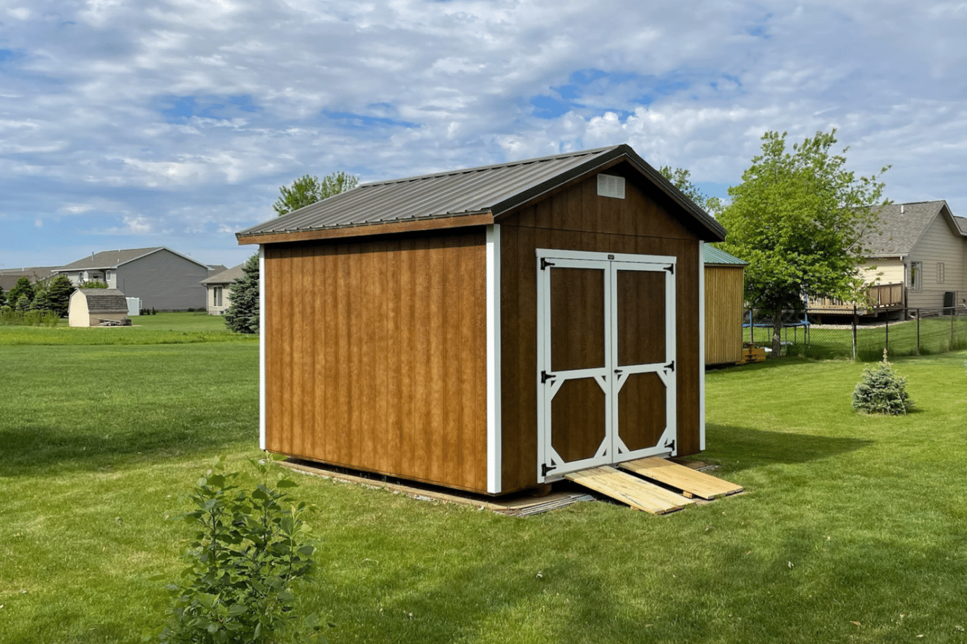 16x24 Sheds with Wood Siding
