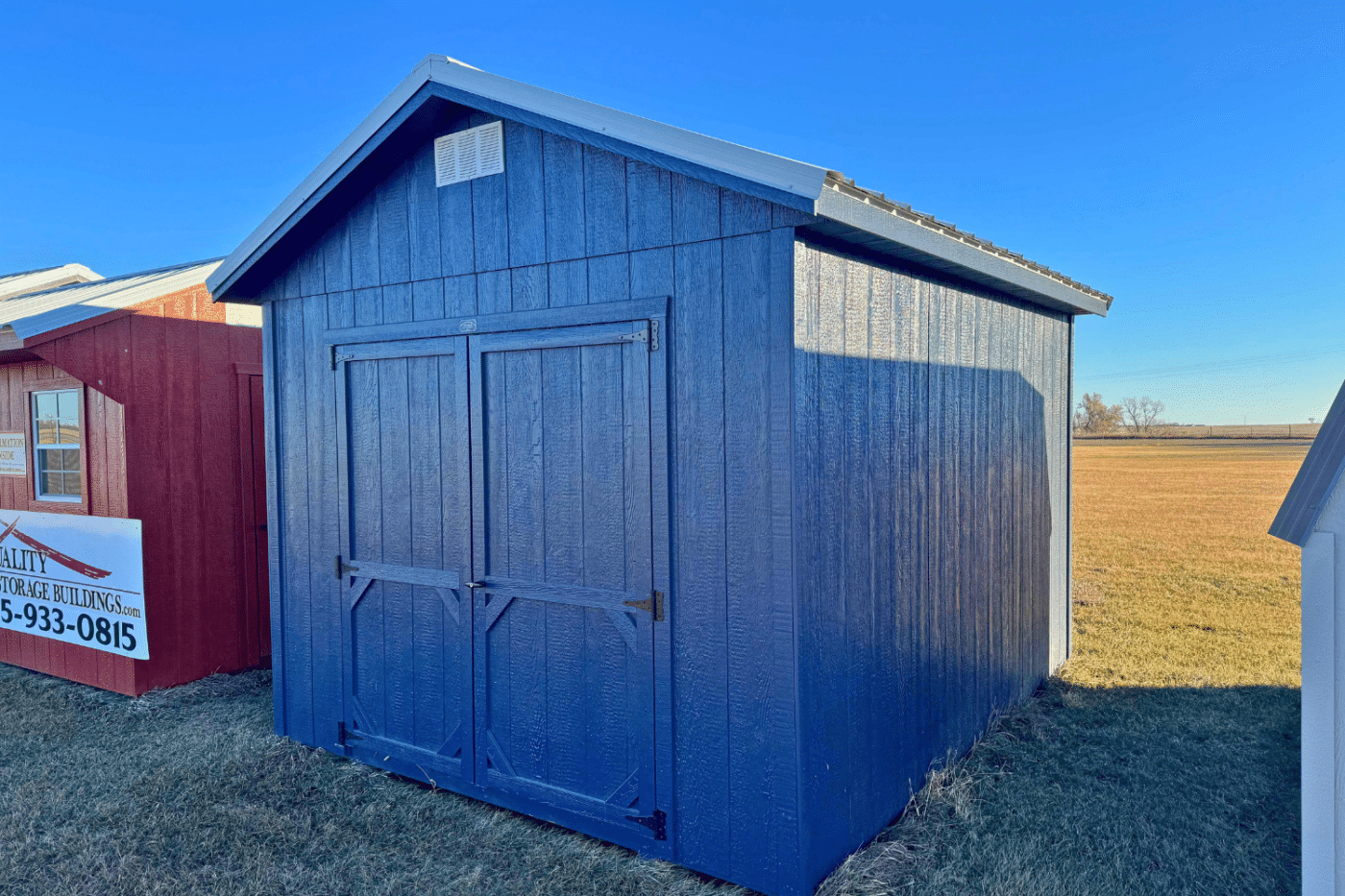 16x48 Sheds with Wood Siding