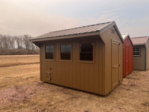 8 x 12 Chicken Coop. #7382