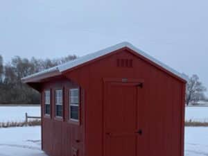 8 x 12 Chicken Coop. #7393