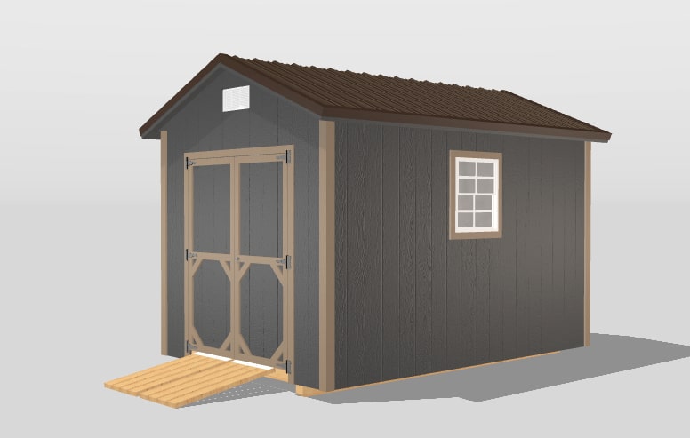 8x12 shed design