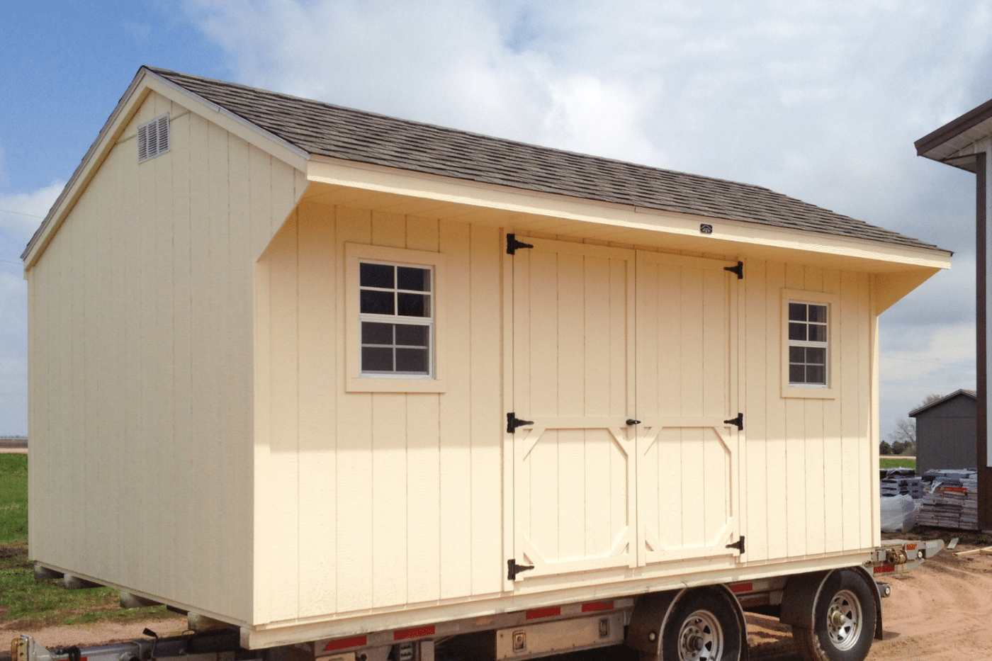 8x16 Sheds Wood Siding