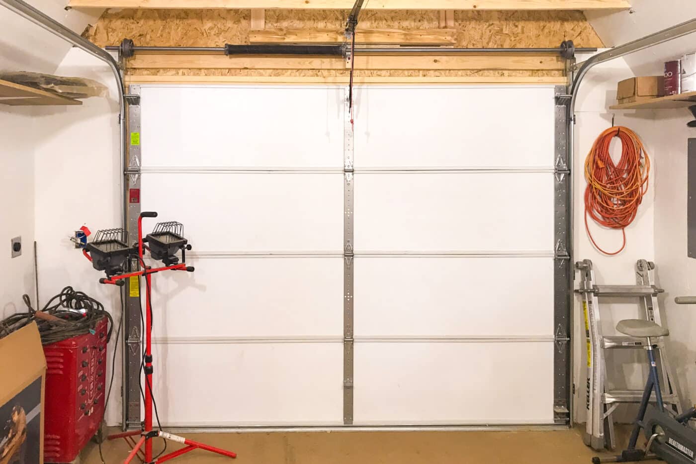 A-Frame Garage door interiors