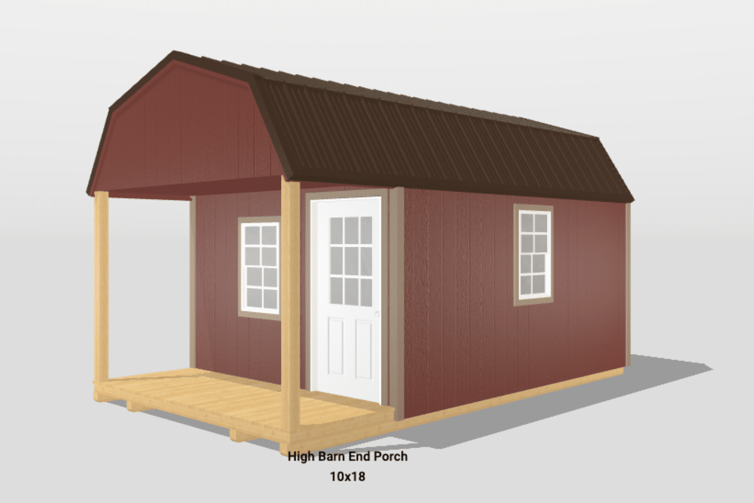 Custom 10x18 Sheds
