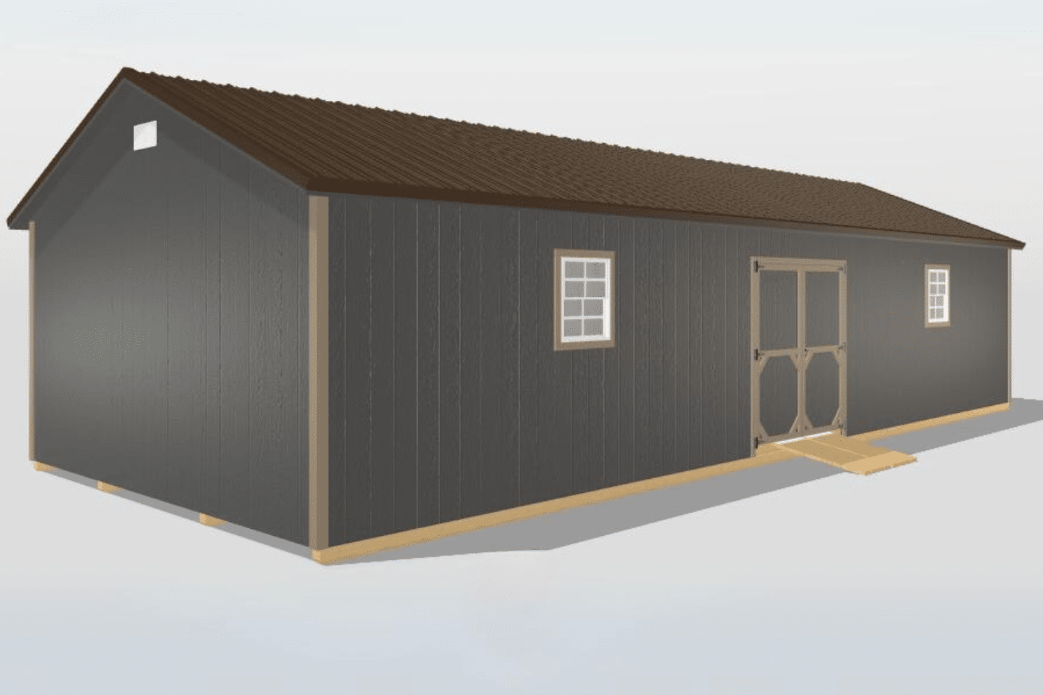 Customizable 16x40 Sheds