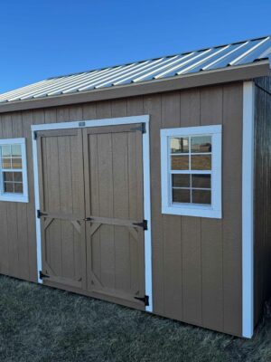 Brown Ranch shed in shed lot