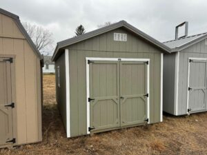 Gray Ranch shed in shed lot