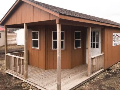 Wraparound Porch on cabin