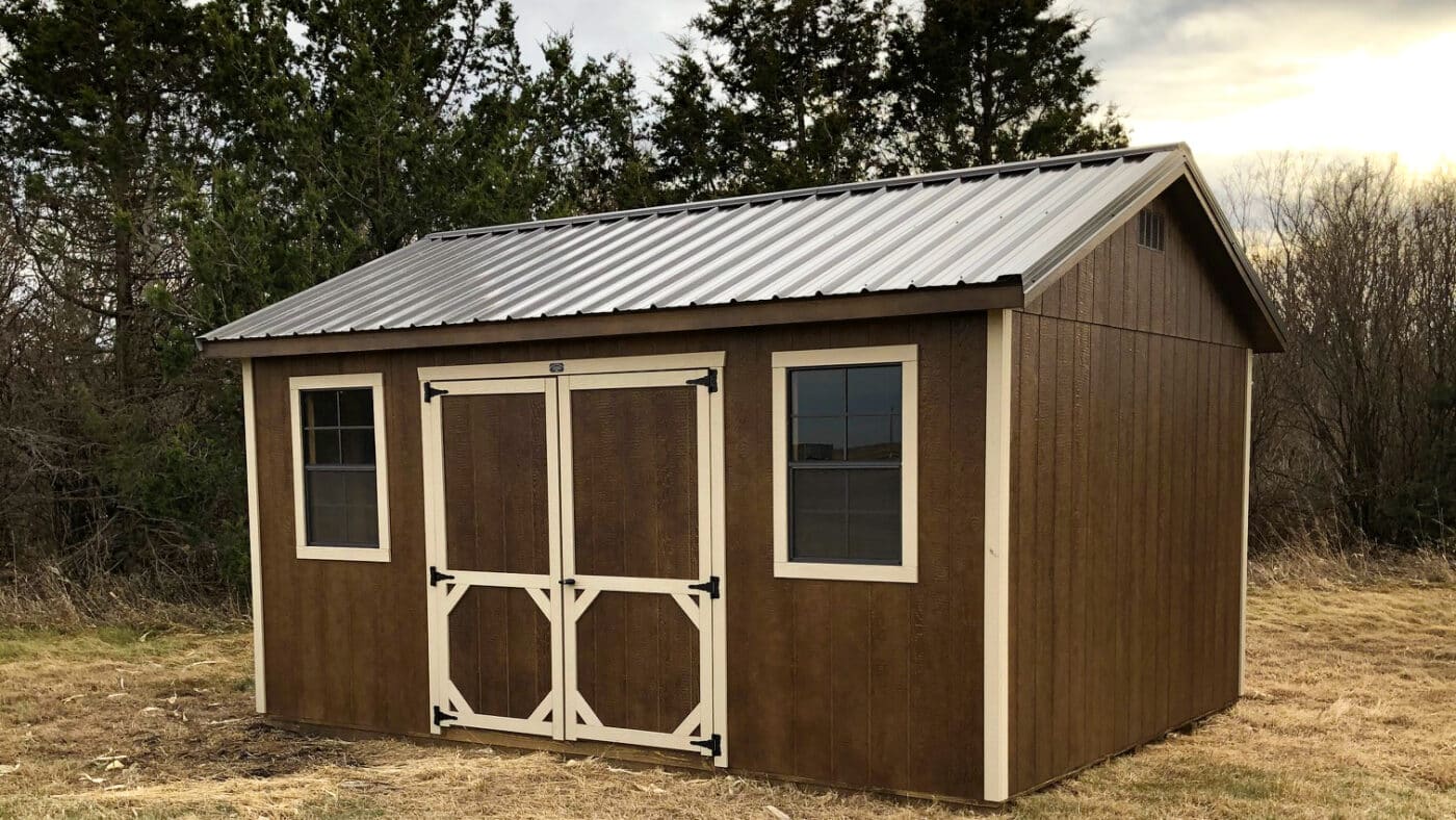 wooden shed in pierre south dakota